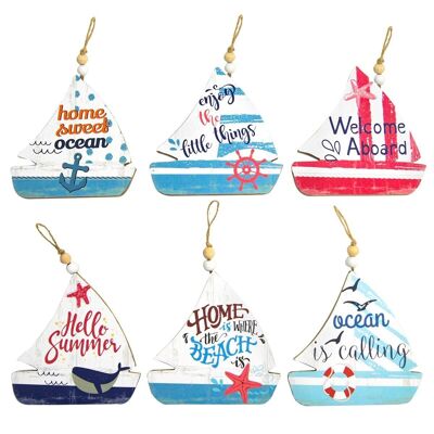 Boat wall decoration 6U