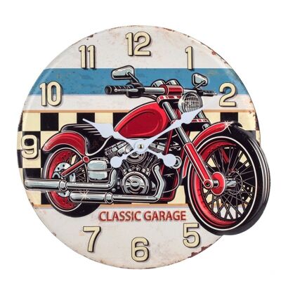 Motorcycle Wall Clock