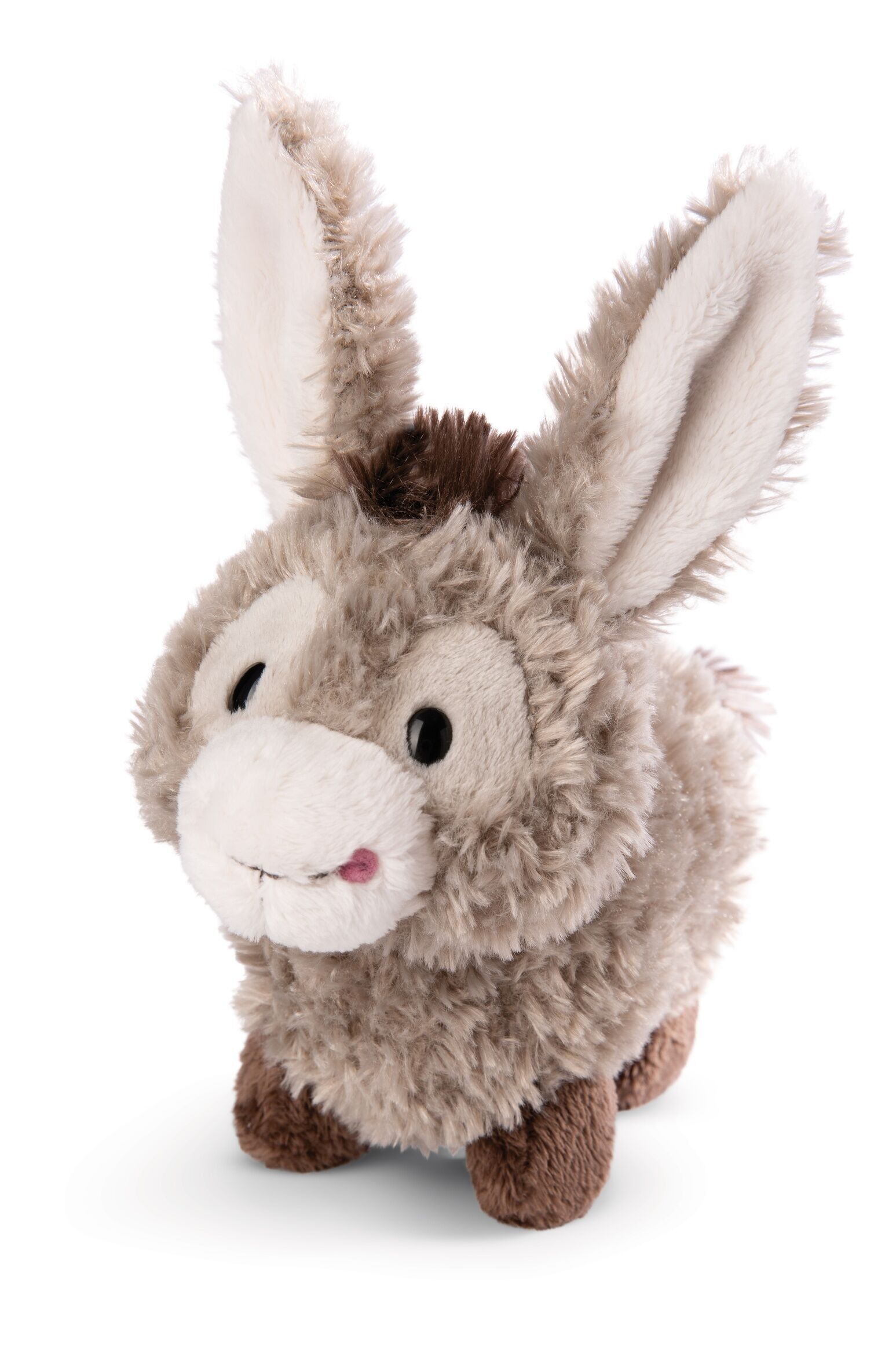 Peluche burro Donkeylee 18cm de pie VERDE