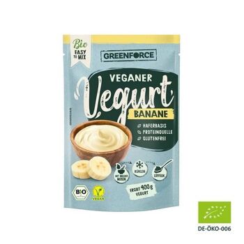 Vegan Organic Vegurt Mix Banane 1