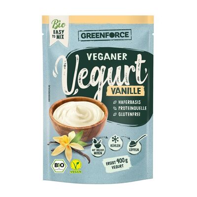 Veganer Bio Vegurt Mix Vanille