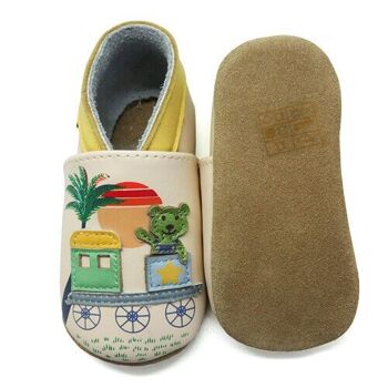 Chaussons bébé Petit train 0-6 mois 3