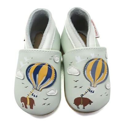 Hot air balloon baby slippers, 2-3 years