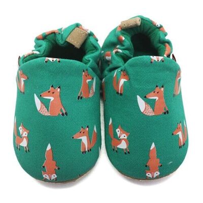 Goupil cotton slippers, 12-18 months