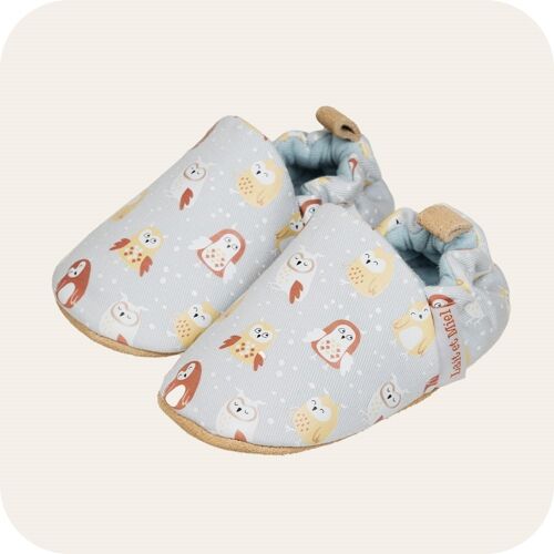 Chausons en coton Moyen-Duc 0-6 mois