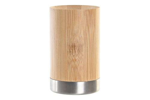 VASO BAMBU PP 7X7X11 NATURAL PB199426