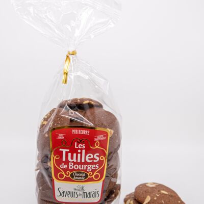 Tuiles chocolat/amande 150grs