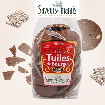 Tuiles di Bourges al cioccolato/mandorla: una delizia artigianale dai nostri frutti di bosco