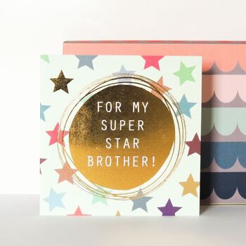 MLC01 Carte Super Star Brother dorée 2