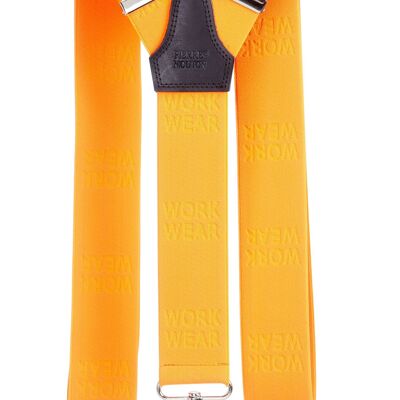 Arbeitskleidungs-Hosenträger Orange mit Haken