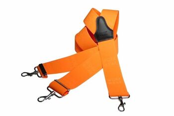 Work Wear Porte-jarretelles Orange avec crochets 5