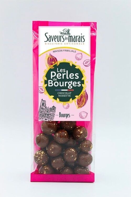 Perles de Bourges noisette 100grs