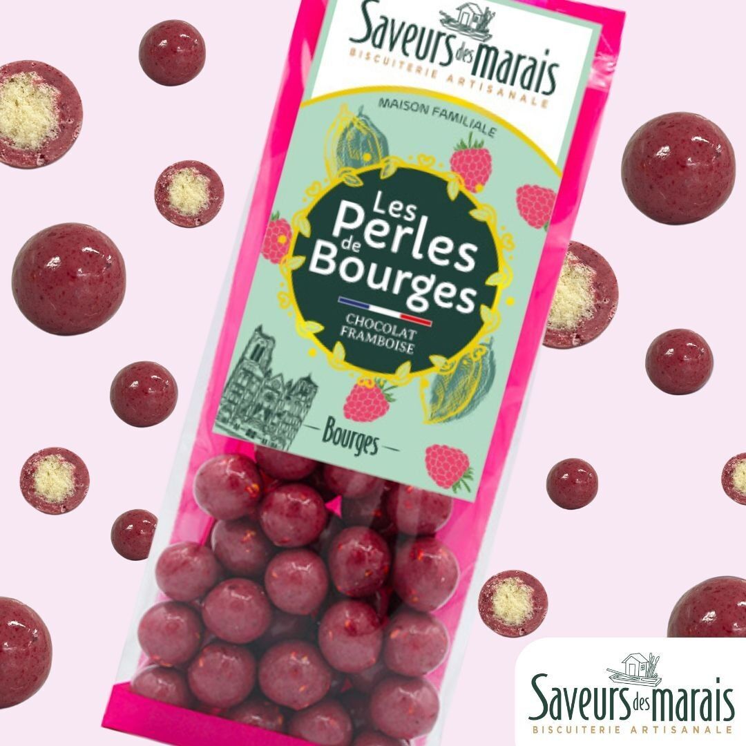Lassen Sie sich von unseren Himbeerperlen von Bourges verzaubern
