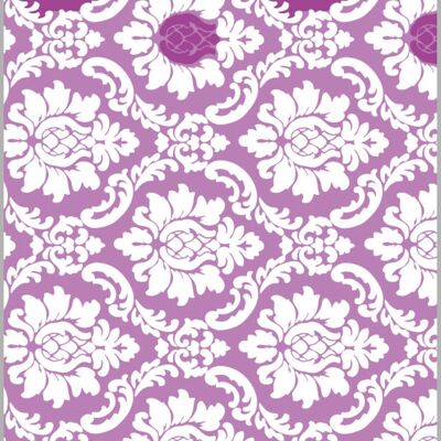 Serviette à couverts Mandy en aubergine de Linclass® Airlaid 40 x 40 cm, 100 pièces