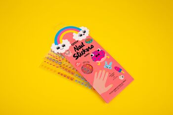 AUTOCOLLANTS POUR ONGLES - KAWAII 1