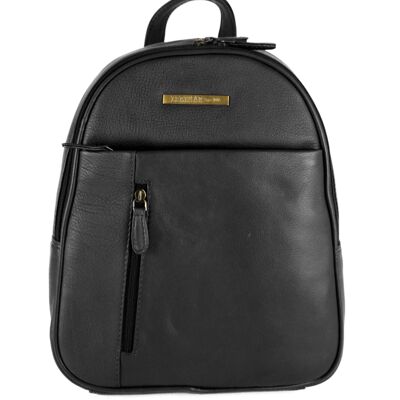 Zerimar Vintage Natural Leather Backpack | Multifunctional Leather Backpack | Casual Backpacks | Vintage backpack | Measures 31x24x10