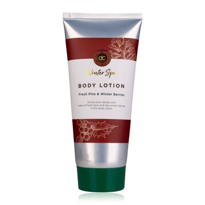 WINTER SPA body lotion with Fresh Pine & Winter Berries