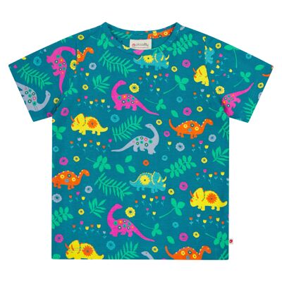 Kinder-T-Shirt mit Allover-Print – Dinosaurier