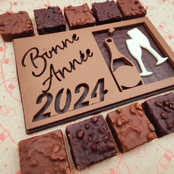 NOUVEL AN - Coffret chocolat "Bonne Année" 3