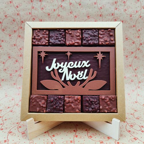 NOËL - Coffret Chocolat "Joyeux Noël"