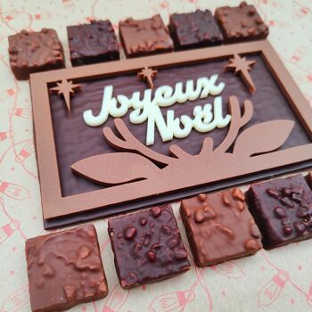 NOËL - Coffret Chocolat "Joyeux Noël" 3