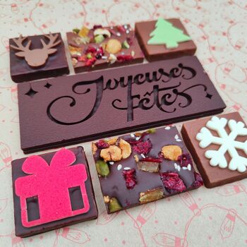 NOËL - Coffret Chocolat "Joyeuses Fêtes" 2