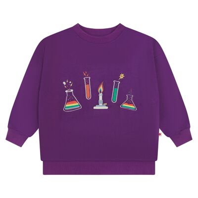 Kinder-Sweatshirt – Wissenschaft bestickt