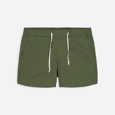 Joggers Seersucker Cachi