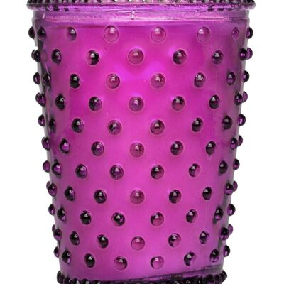 Simpatico Hobnail Glaskerze #12 Berry Wasail