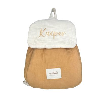 BACKPACK MUSLIN CAMEL