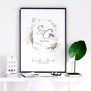 Cadeau Saint Valentin personnalisé | impression d'art mural 6