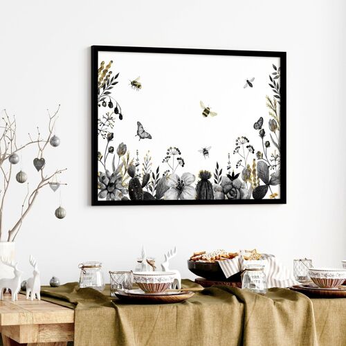 Decorating with bees | wall art print