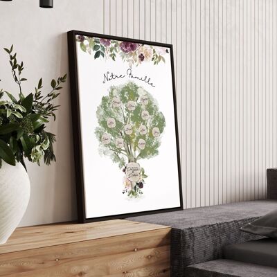 Family Tree Gift | wall art print