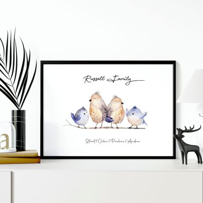 Sentimental gift for grandma | wall art print