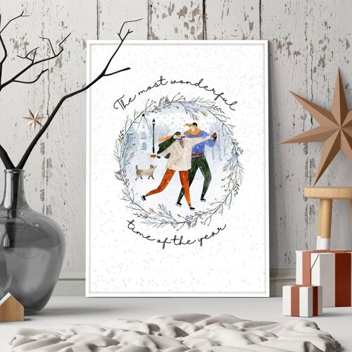 Wall decor Christmas | wall art print