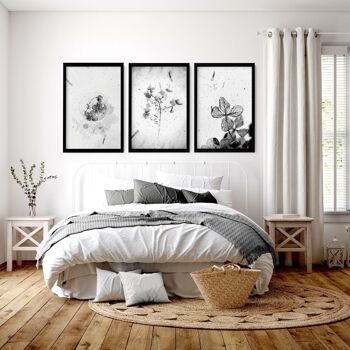 Art pour une chambre | lot de 3 impressions murales 3