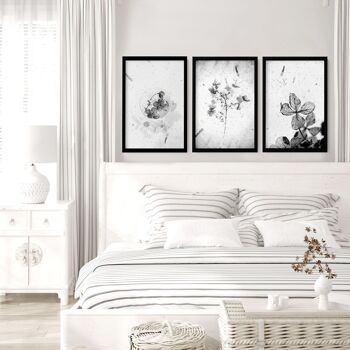 Art pour une chambre | lot de 3 impressions murales 15