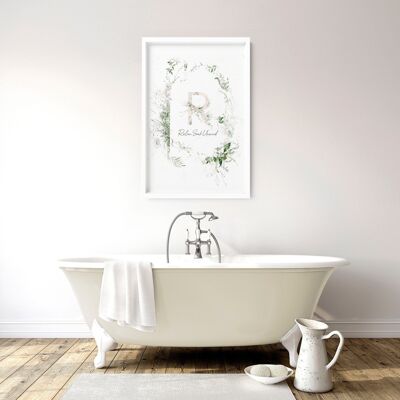 Badezimmer-Kunstwand | Wandkunstdruck