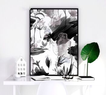 Déco bohème maximaliste pour Chambre | lot de 3 impressions murales 5