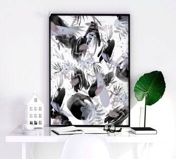 Déco bohème maximaliste pour Chambre | lot de 3 impressions murales 16