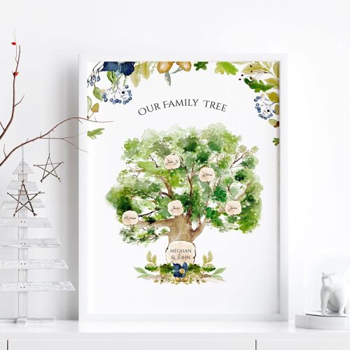 Personalized Family tree | wall art print