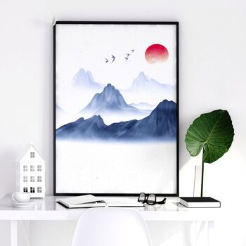 Photos pour les murs du bureau | lot de 3 impressions murales 14