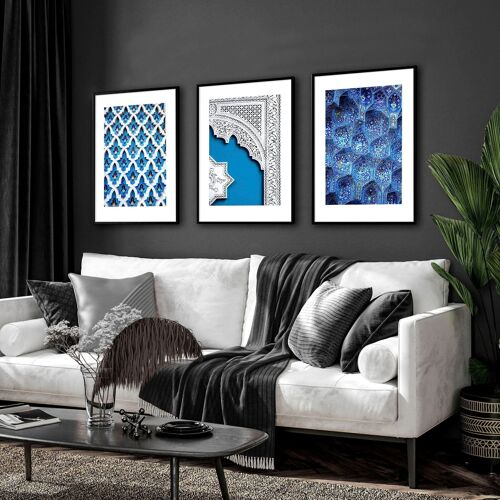 Ramadan decoration ideas | Set of 3 wall art prints