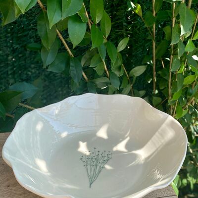 WILD FIELD SALAD BOWLS - Dishwasher and microwave safe