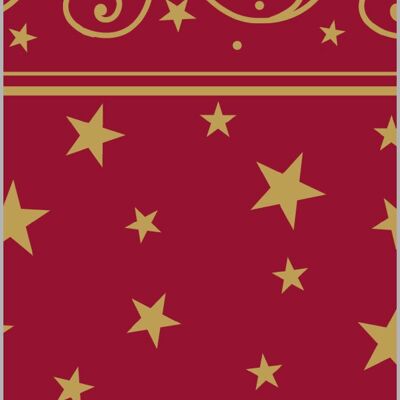 Servilleta navideña para cubiertos Liam en Burdeos de Linclass® Airlaid 40 x 40 cm, 100 piezas