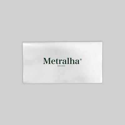Porte-documents de voyage Metralha Worldwide (blanc/vert)