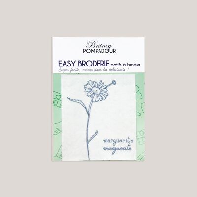 EASY EMBROIDERY Pattern - Daisy - Britney POMPADOUR