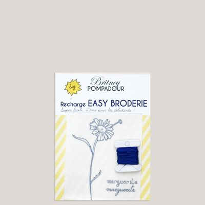 Recharge EASY BRODERIE -  Marguerite - Britney POMPADOUR