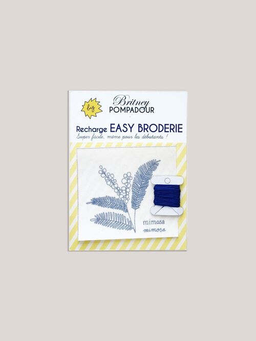 Recharge EASY BRODERIE - Mimosa - Britney POMPADOUR
