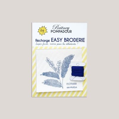 Recharge EASY BRODERIE - Mimosa - Britney POMPADOUR